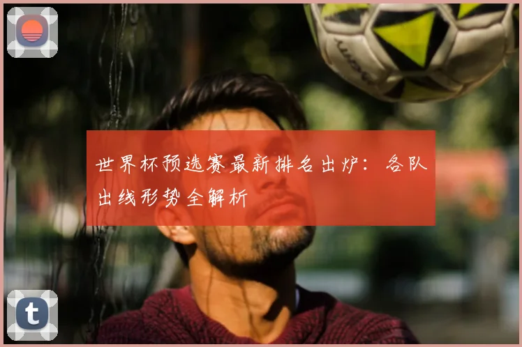 世界杯预选赛最新排名出炉：各队出线形势全解析